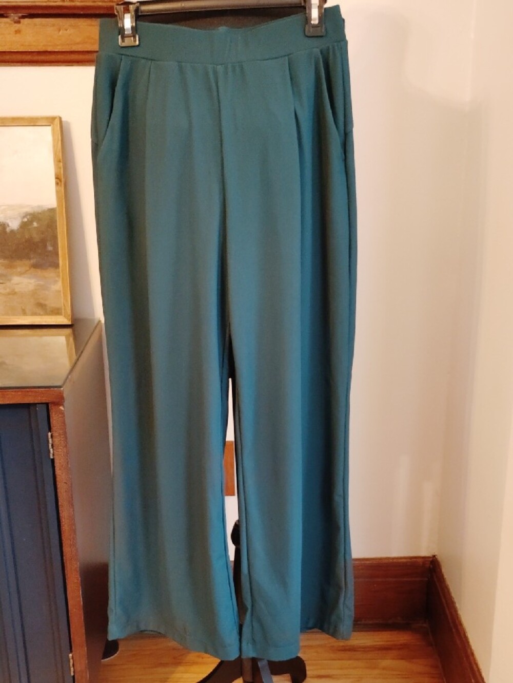 Halara Flex™ High Waisted Body Sculpt Waist-Slimming Pocket Wide Leg Micro Waff - Picture 3 of 7